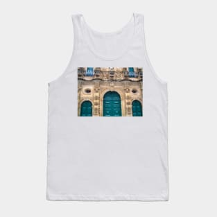 Baroque church with carved stone facade Tank Top